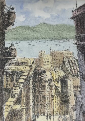 從西環眺望維多利亞港  View of Victoria Harbour from Western District