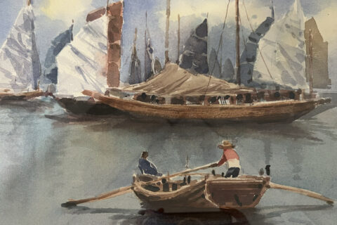 昔日漁港 Fishing Harbour in The Past