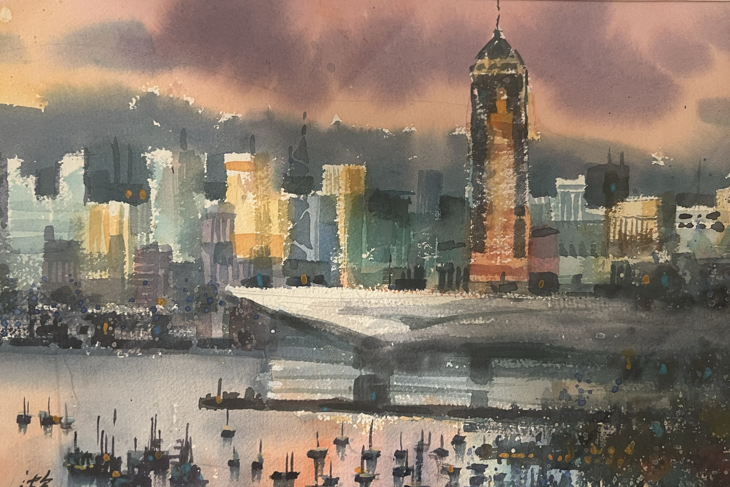 霧中維港 Victoria Harbour in The Fog