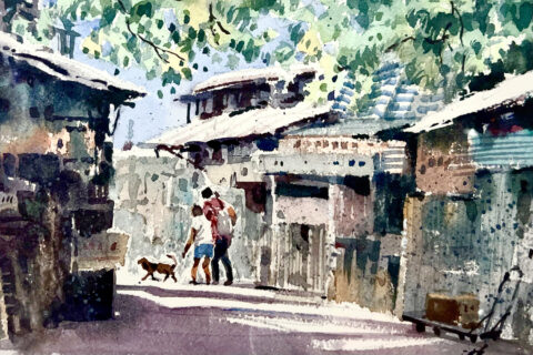 舊木屋區 Old Squatter Area in Hong Kong