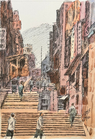 中環石板街III Pottinger Street, Central III