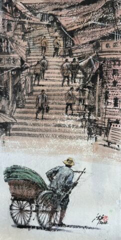 香江舊貌 Old Hong Kong - Rickshaw Series   3
