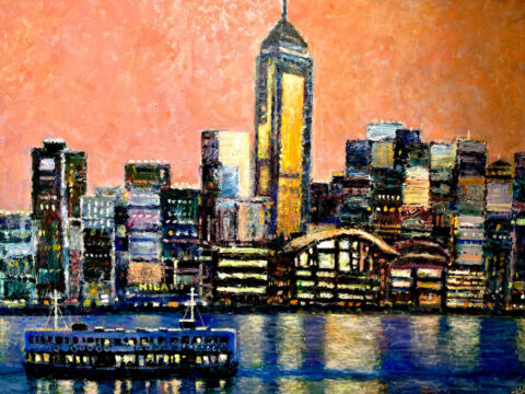 維港暮色 Colour of Dawn at Victoria Harbour