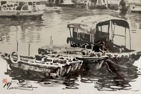 漁船 Old Fishing Boat