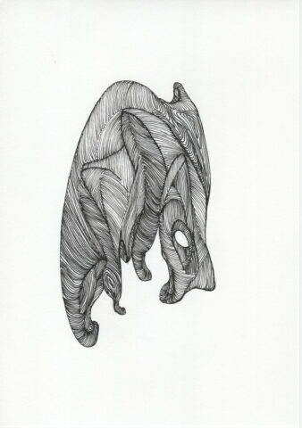 紙紋 - 《蛻變系列 #6》 Paper Veins - Metamorphosis Series No.6