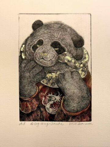 Hug Hug Snake 抱抱蛇 (A.P. of ed 15)